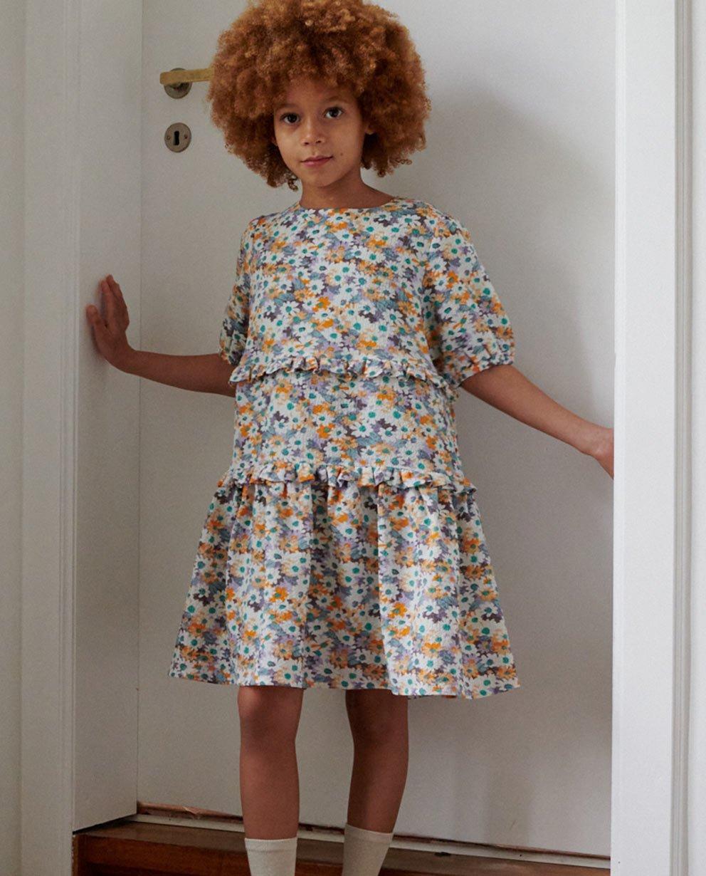 Robe florale lumineuse - null - 