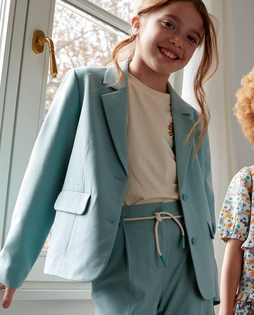 Un look vert menthe doux