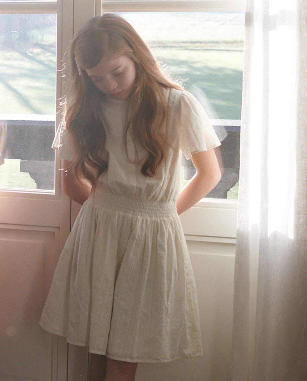 Stralende witte outfit