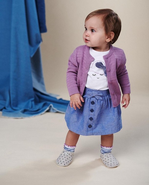 Denim + lila = topcombo Denim + lila = topcombo