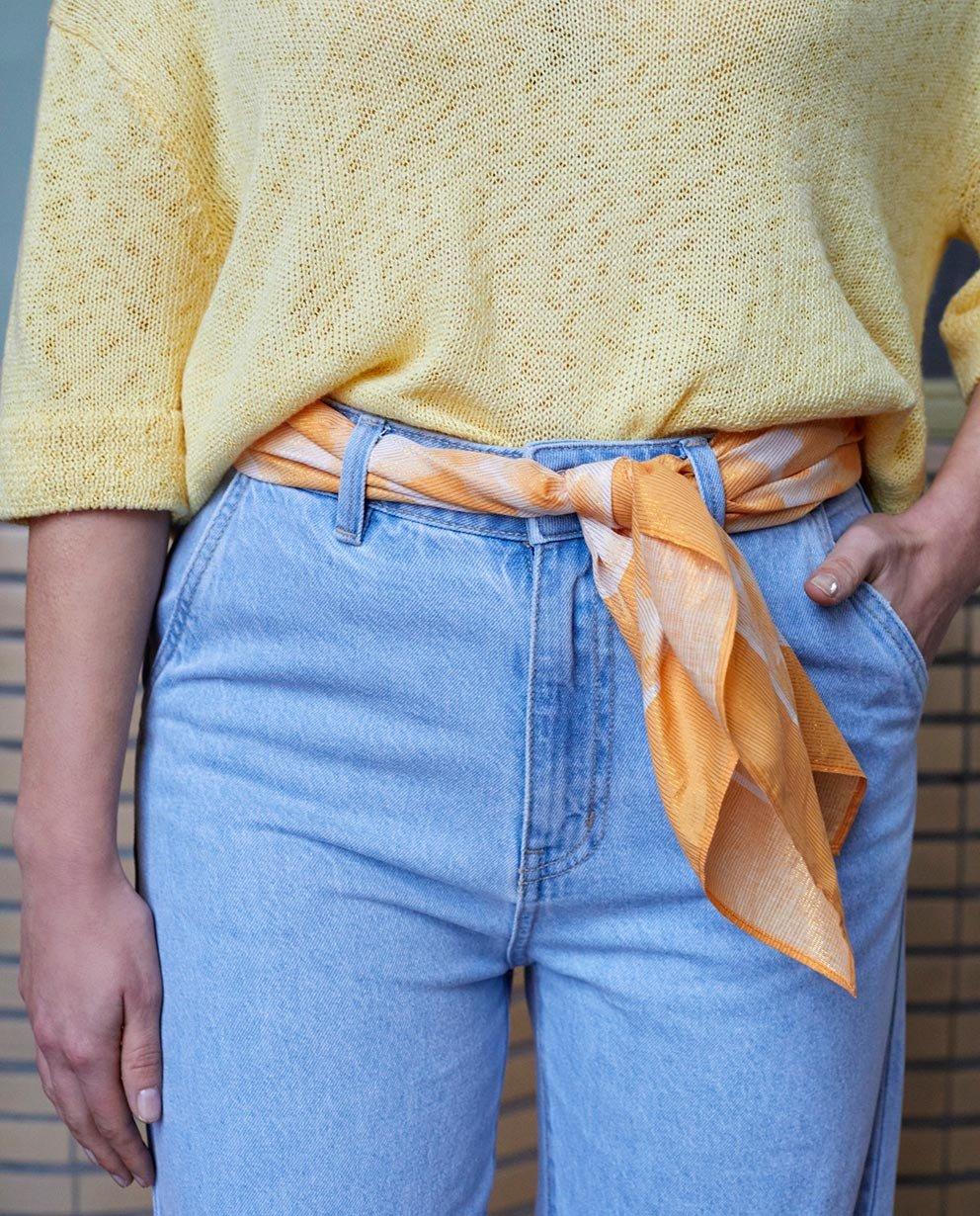 Un look printanier lumineux