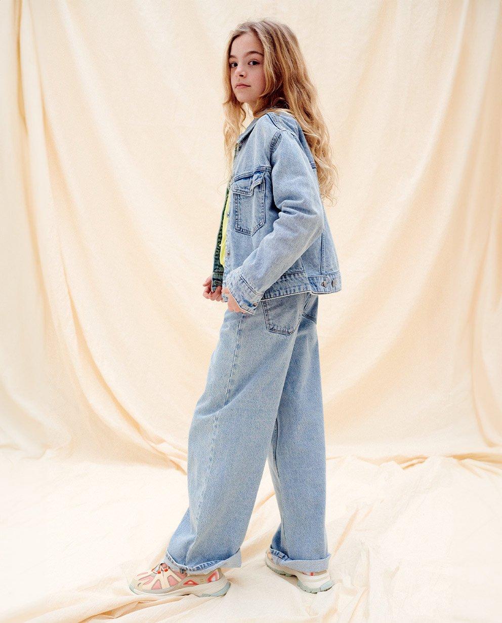 Jeans op jeans