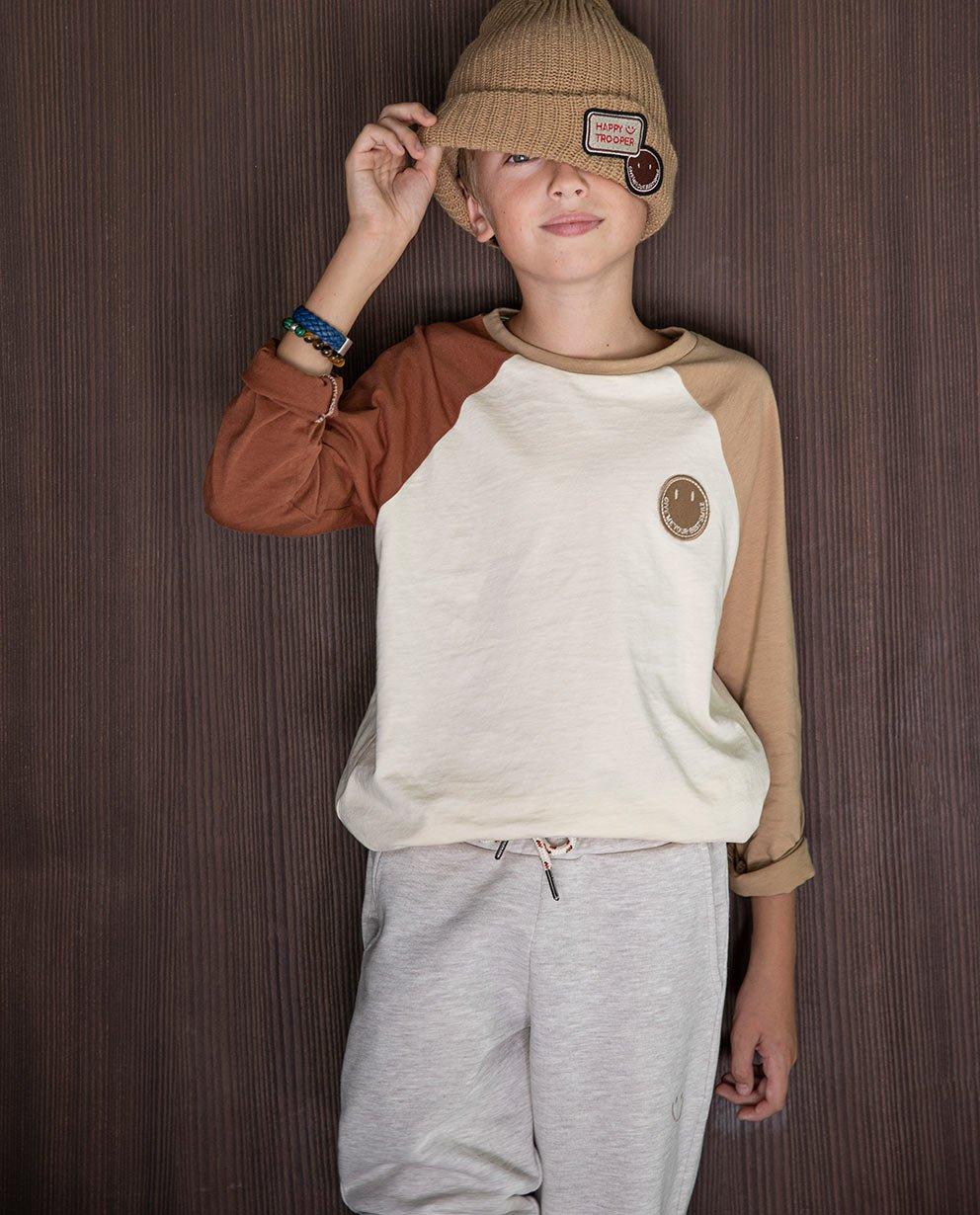 Outfit vol met aardetinten