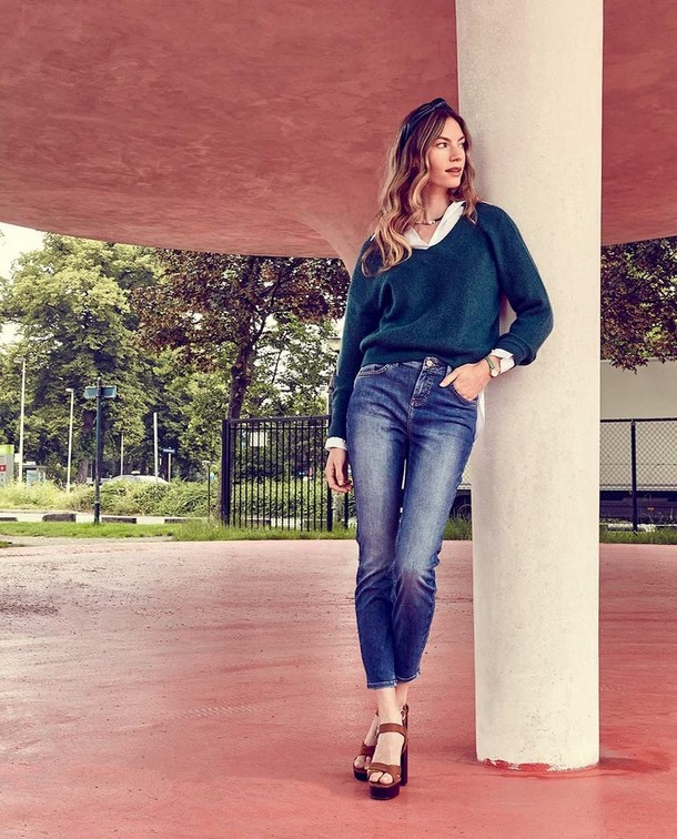 Combinaison de rêve : pull + chemise Combinaison de rêve : pull + chemise