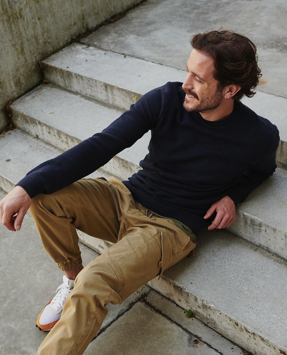 Pantalon cargo tendance - null - 