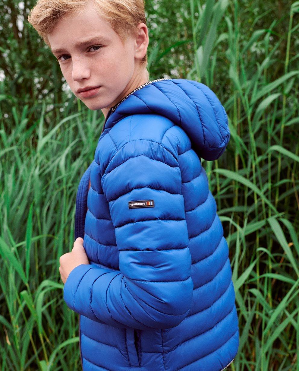 Beau manteau recyclé!