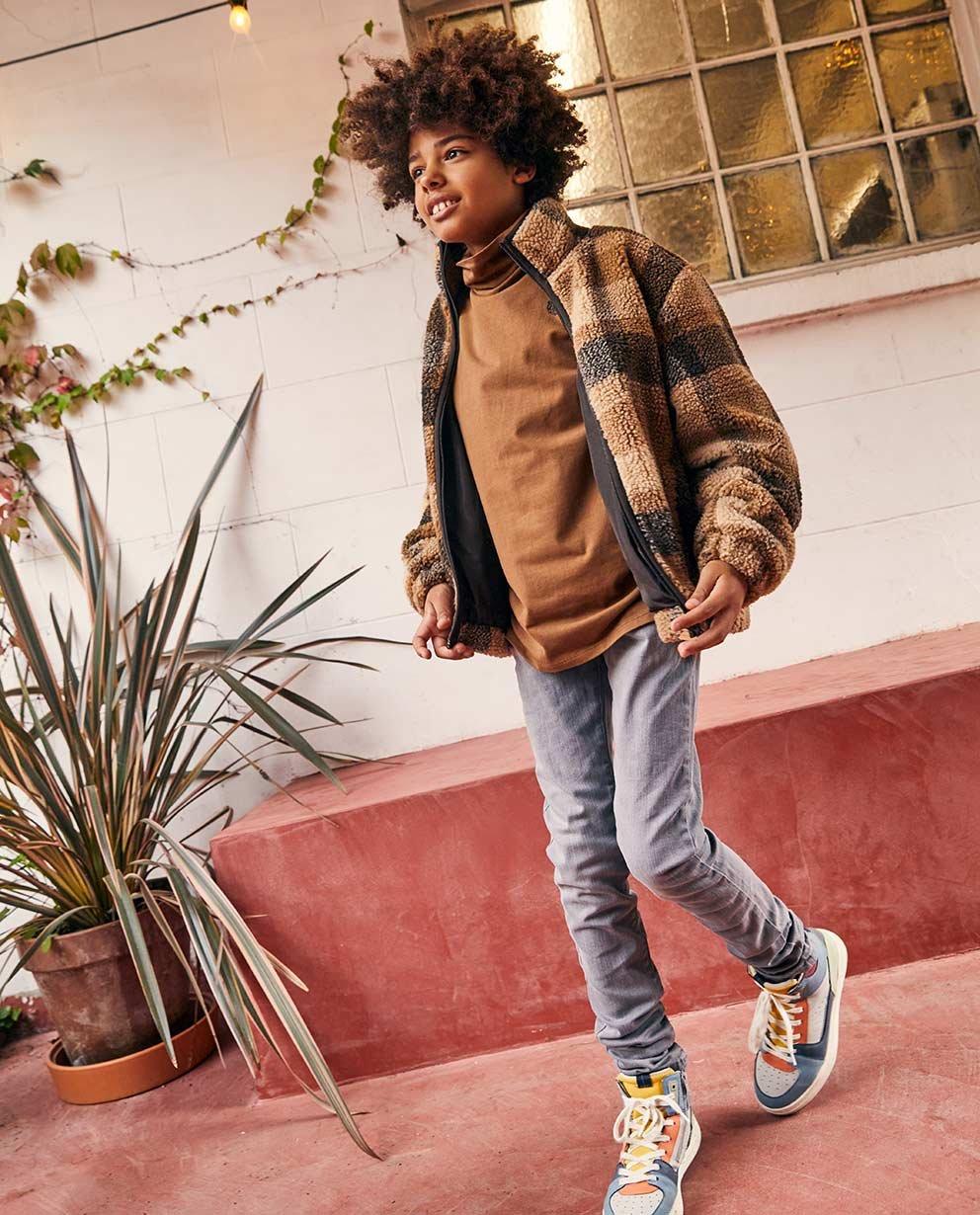 Stoere teddy-look