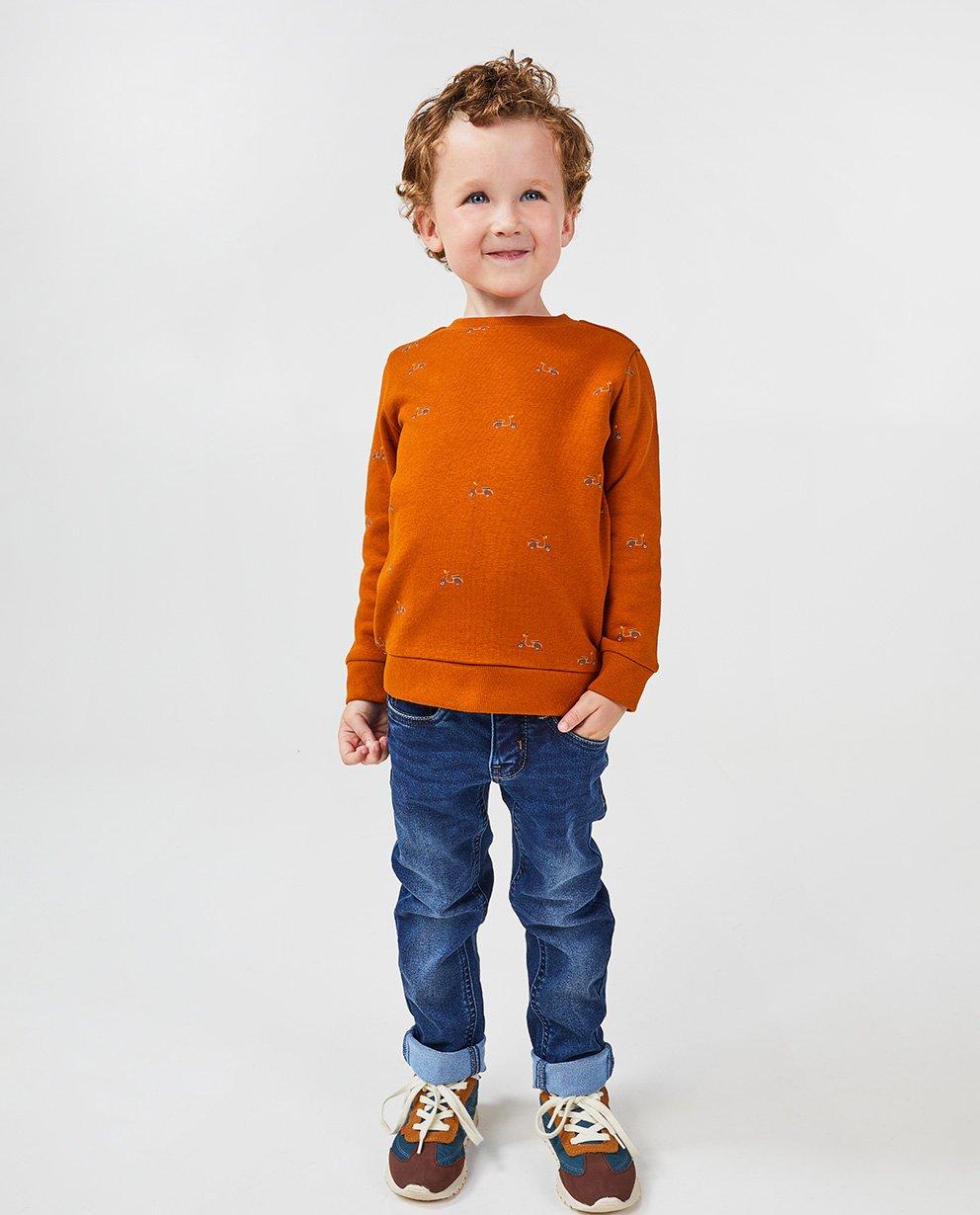 Kleine scooterprint