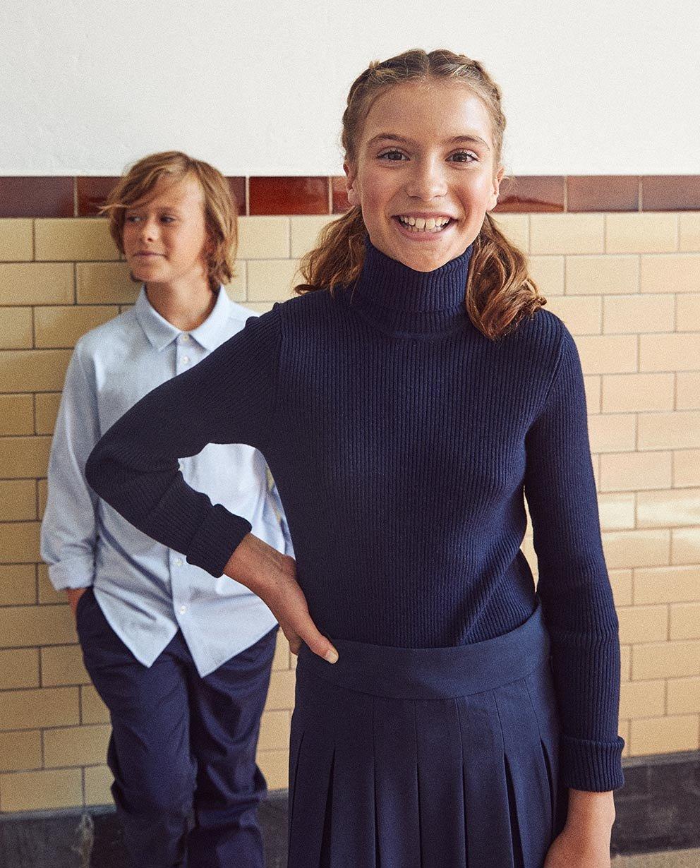 Look assorti en bleu foncé - null - 
