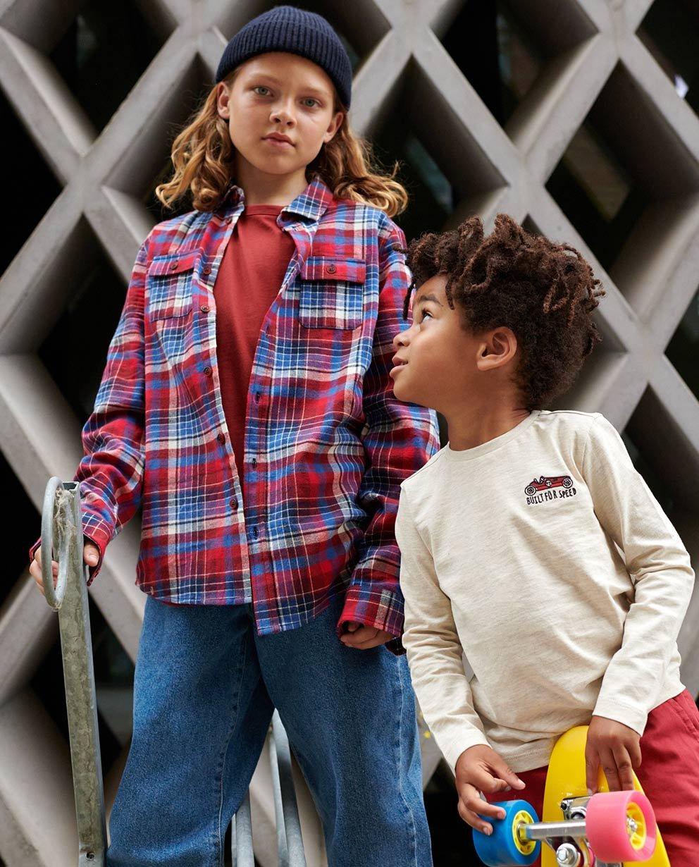 Hippe skater look