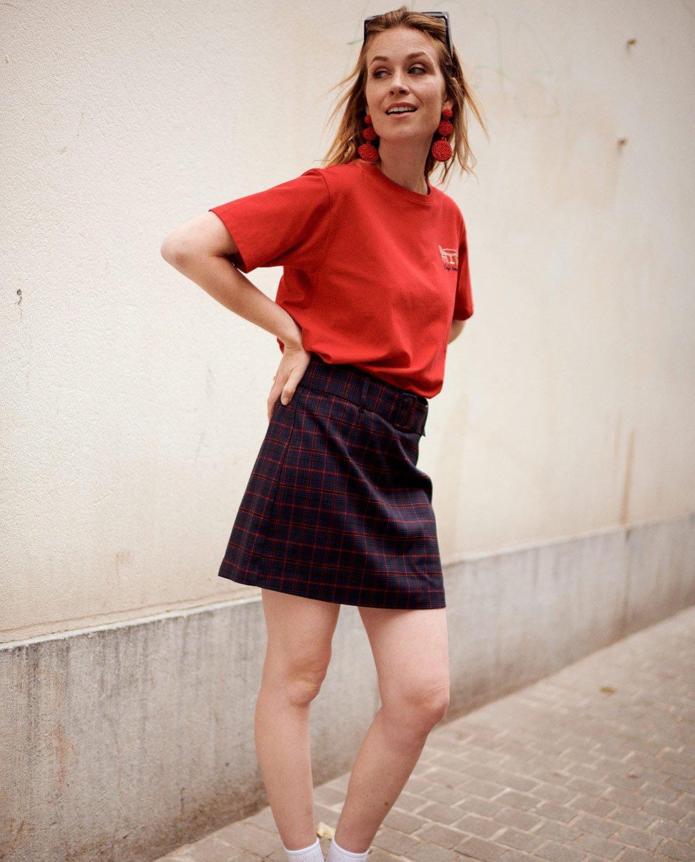 Schoolgirl look