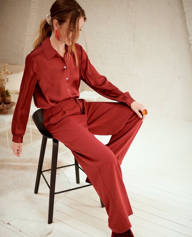 Casual bordeaux outfit Casual bordeaux outfit