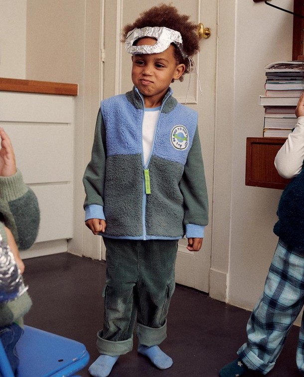 Groene look met teddy Groene look met teddy