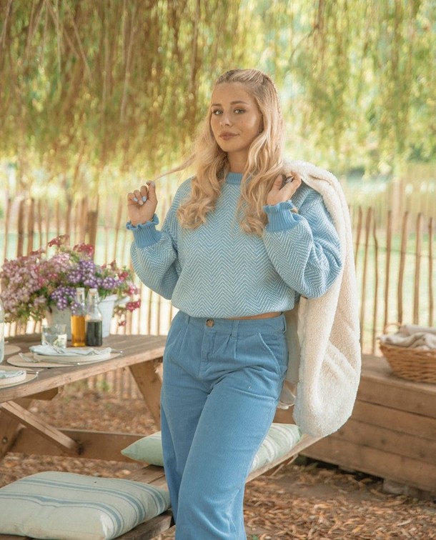 trendy blauwe outfit trendy blauwe outfit
