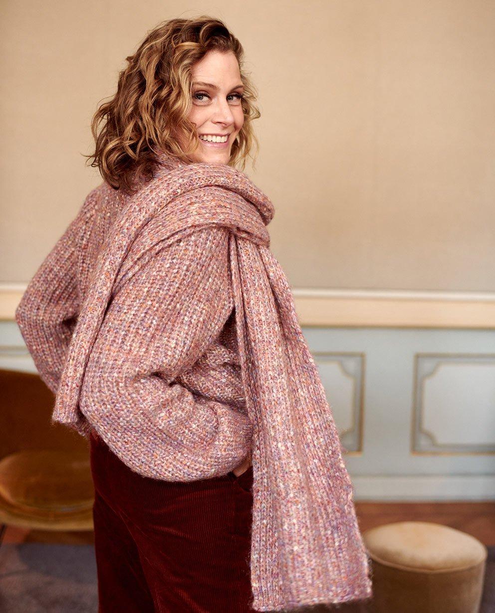 Cosy outfit van Dina Tersago