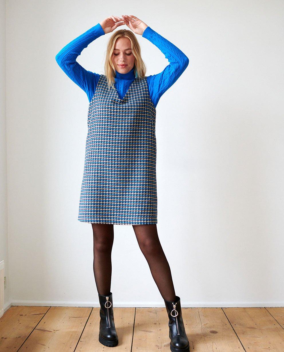 Magnifique look bleu