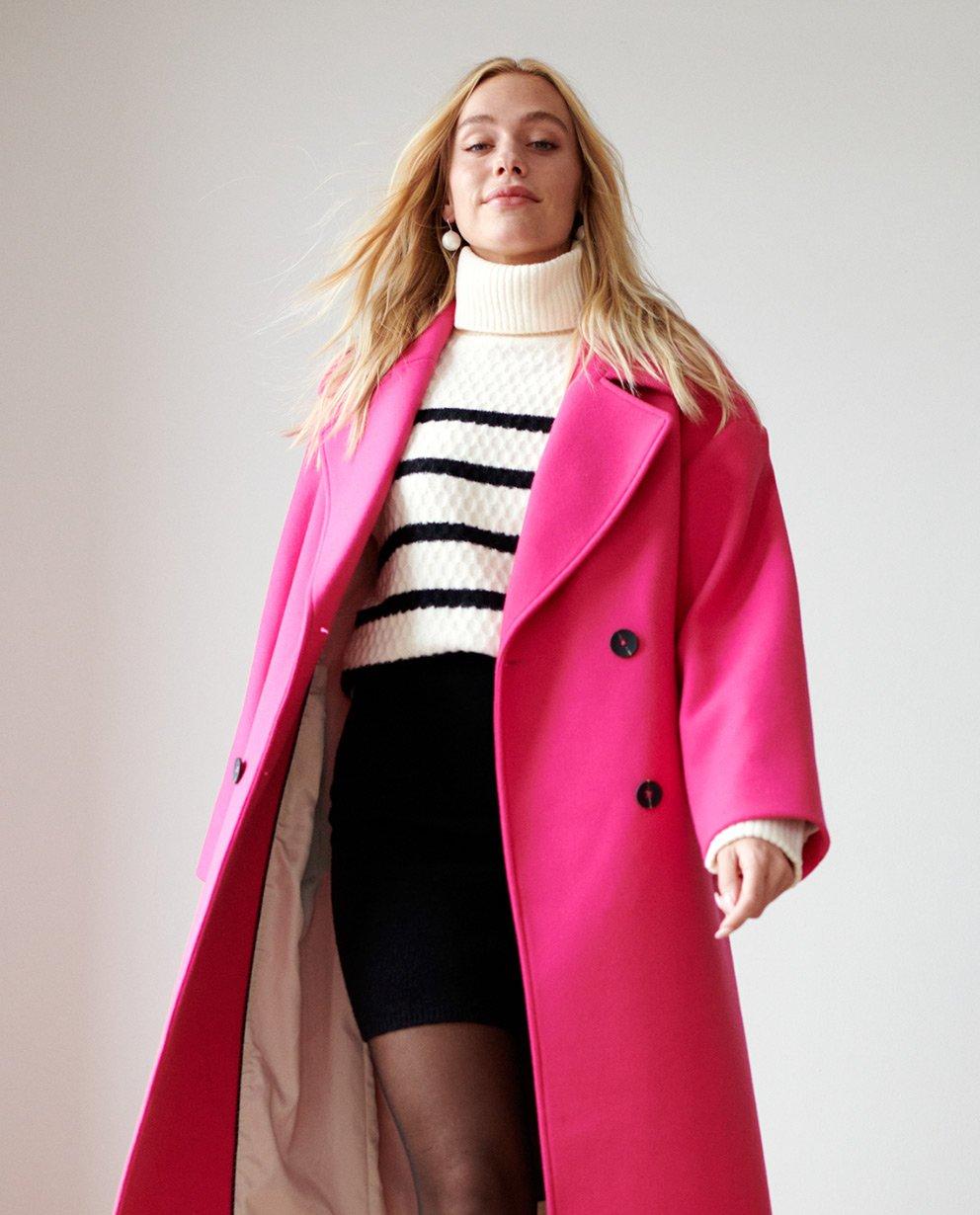 Een vleugje roze