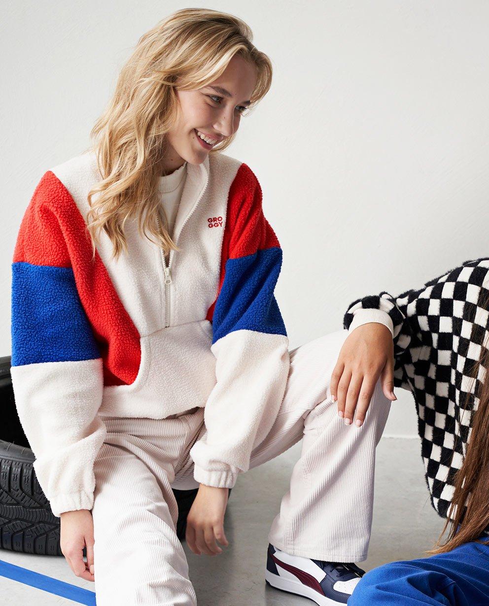 Sportieve color block