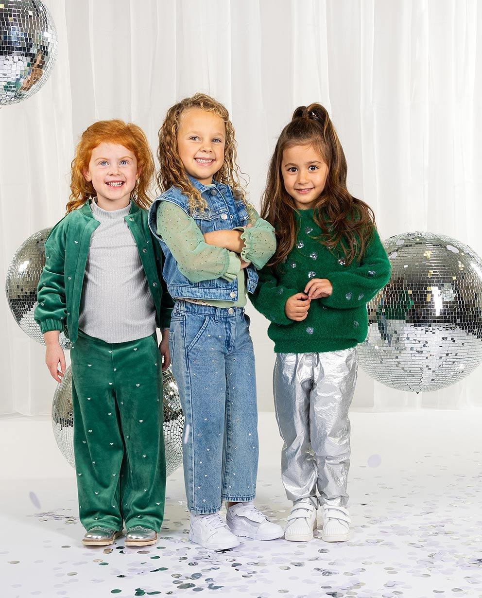 Zilveren outfit van K3