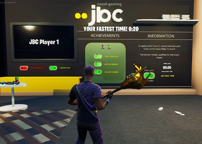 Explore la nouvelle magasin JBC dans Fornite !